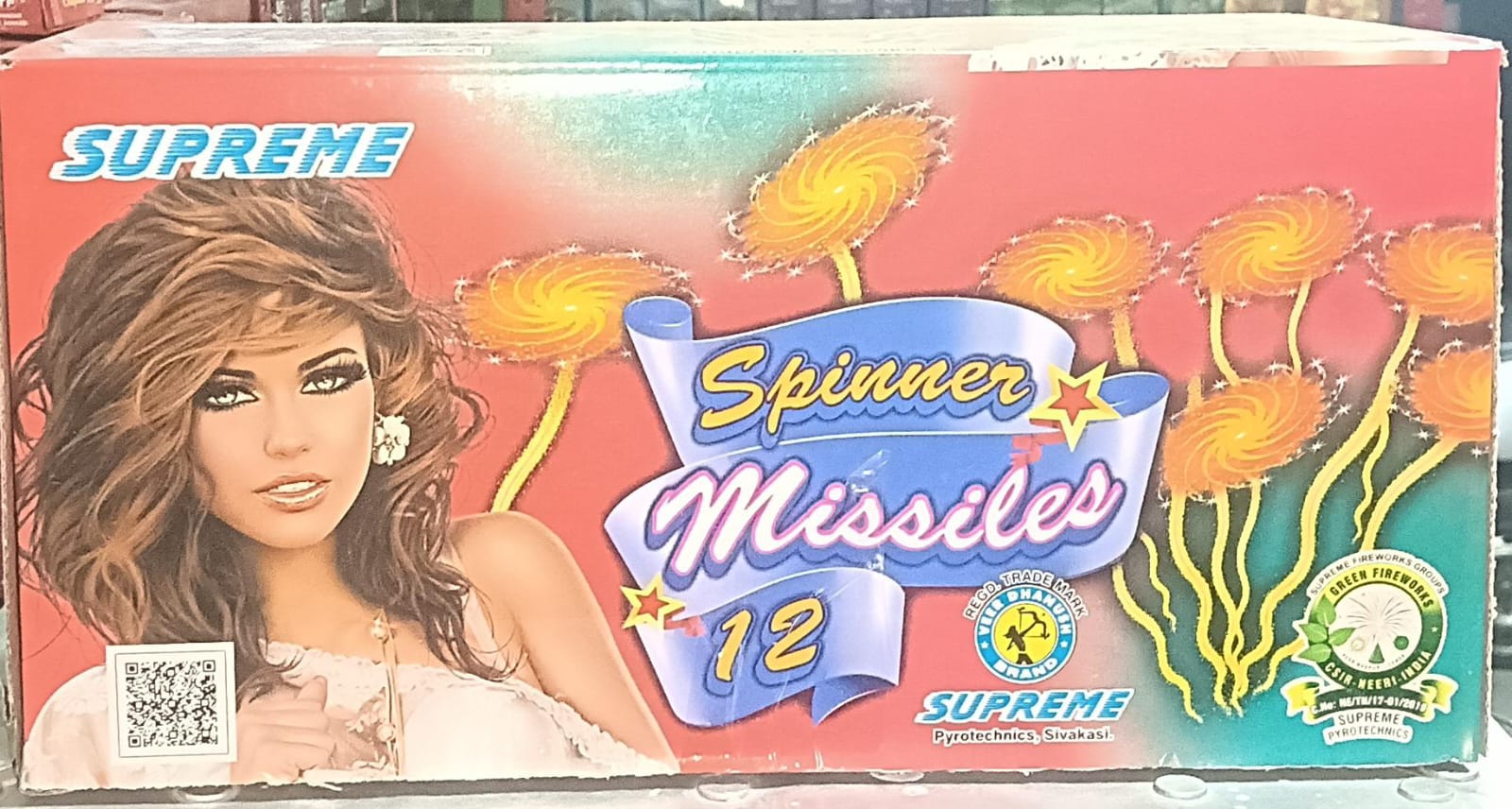 SK Pyro Park SPINNER 12 MISSILER